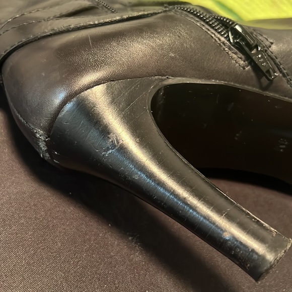 LAUREN RALPH LAUREN Bethan Leather Boots Tall 🐎 - Picture 10 of 13